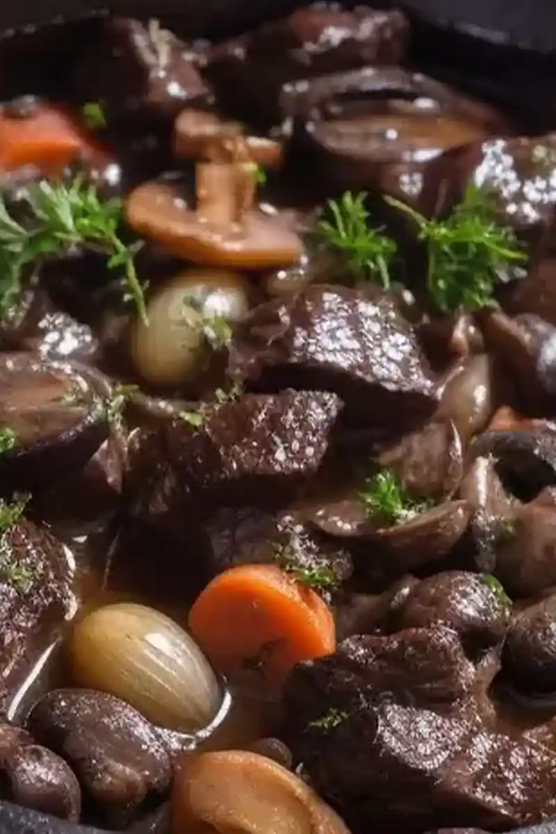 Bon boeuf bourguignon par Medusa traiteur à Cap d'Ail et Monaco