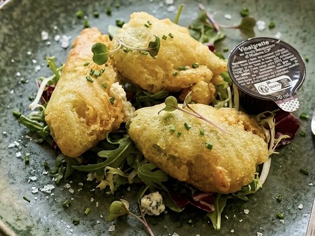 Roulé beignet fleur de courgette - Beignet Fleur de Courgette Roll