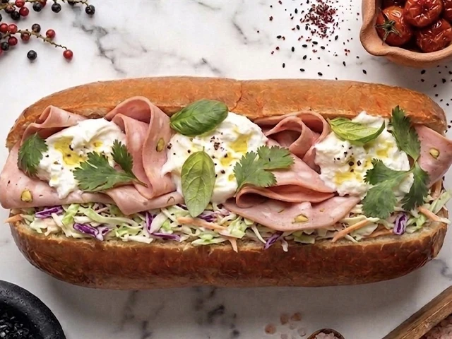 Roulé burrata - Burrata roll