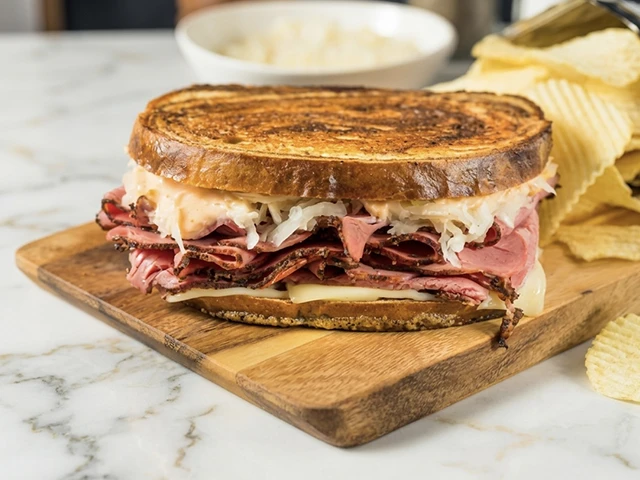 Roulé reuben - Reuben New-Yorkais roll